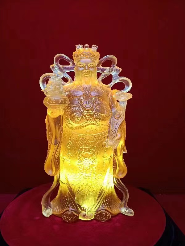 Yiwu Helian Cultural Products Co., Ltd. Art Fine Glass Buddha Series 002-7 details Picture