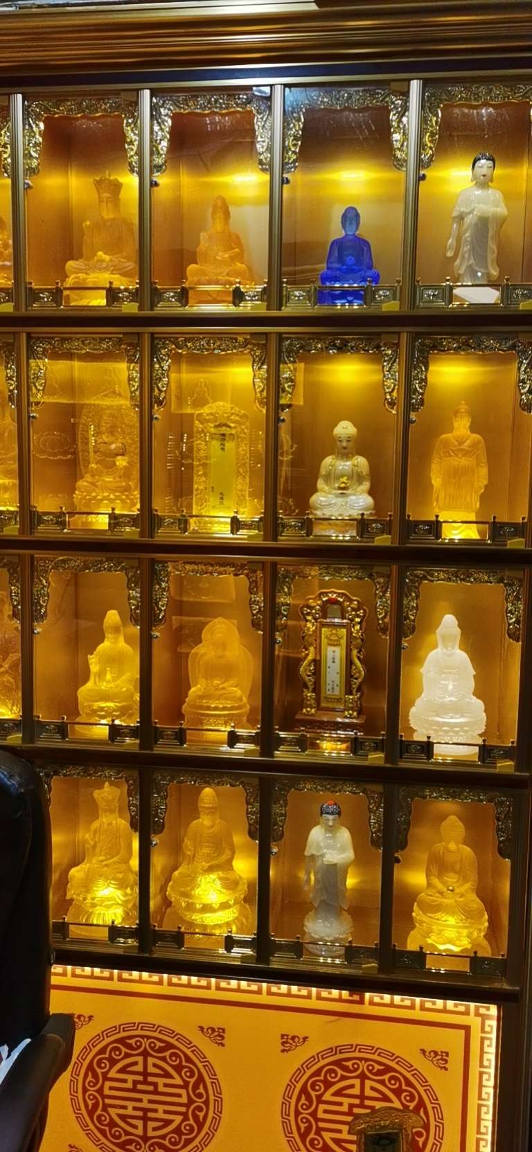 Yiwu Helian Cultural Products Co., Ltd Handicrafts Of The Buddha Niche, Ten Thousand Buddha Wall, Temple Custom 003 6