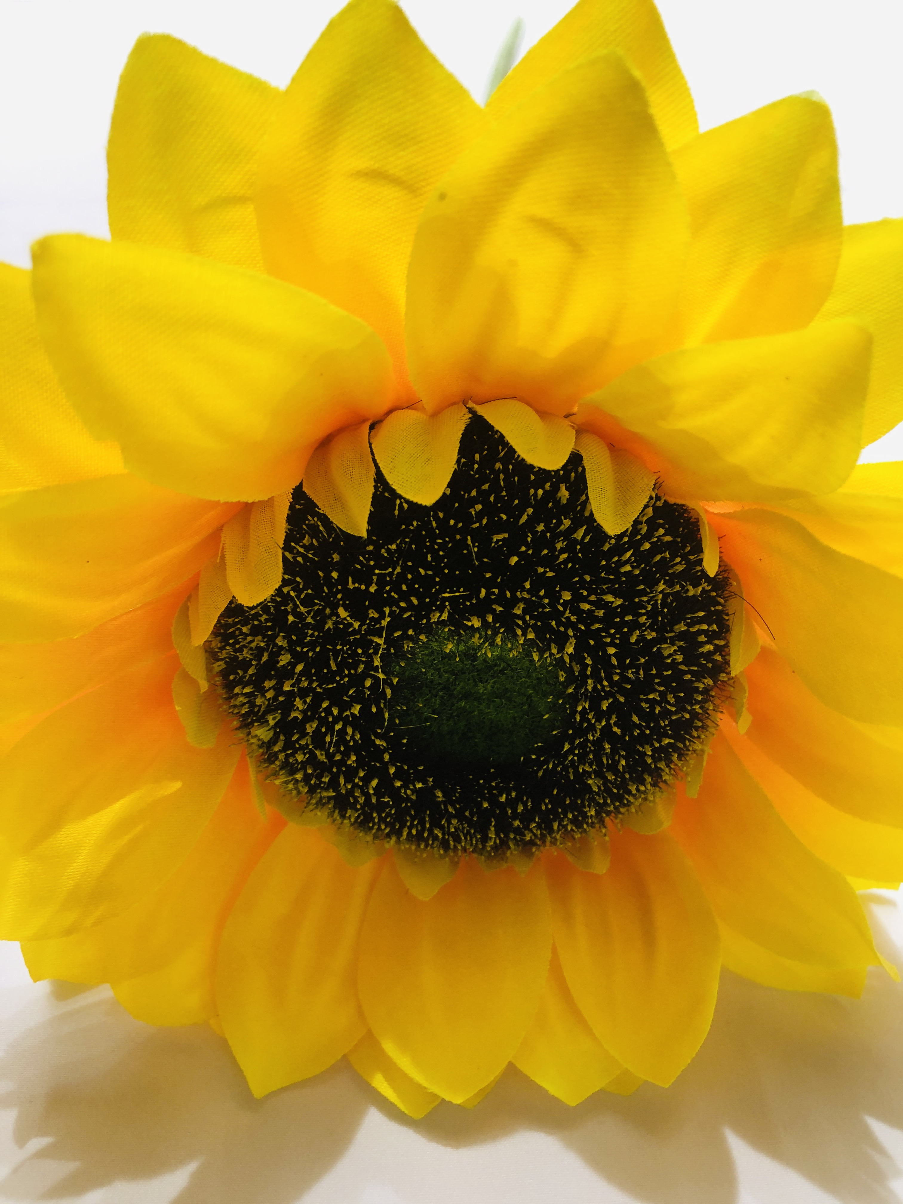 Simulation Sunflower Restaurant Table Decoration Flower Arrangement Cloth Fake Flower Wedding Decoration Dried Flower Simulation Plant No. 3 3 Leaf Plant Hair Simulation Sunflower details Picture