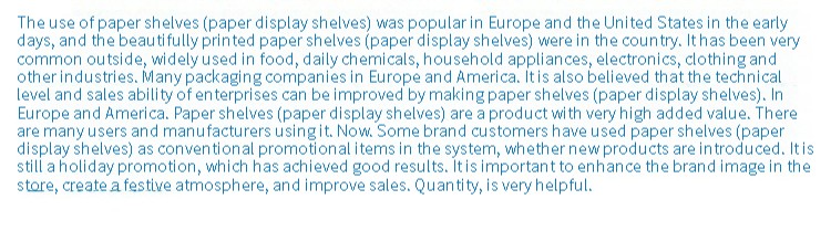 Mall hook folding display rack chain store promotional paper shelf colored cardboard assembly display box details Picture