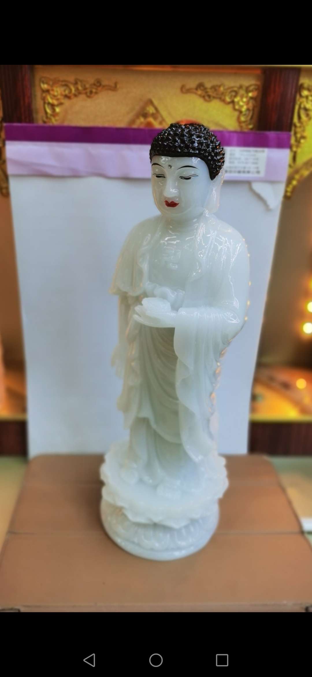 Yiwu Hellian Cultural Products Co., Ltd. Glass Boutique Series Of The God Of Wealth, Can Be Worshipped At Home 008 10 Application Scenario
