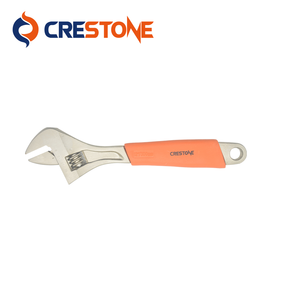 CRESTONE 6/8/10/12 inch ADJUSTABLE WRENCH (CRV) pic 2