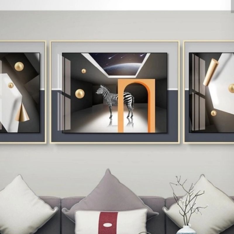 Decorative Painting Crystal Porcelain Painting details Picture