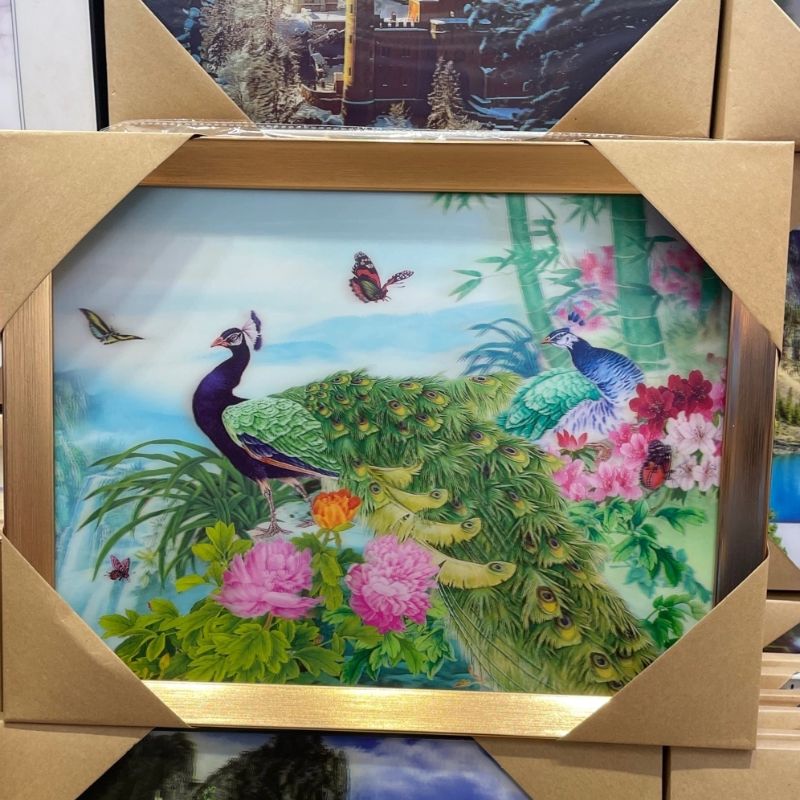 5D stereoscopic picture framed details Picture