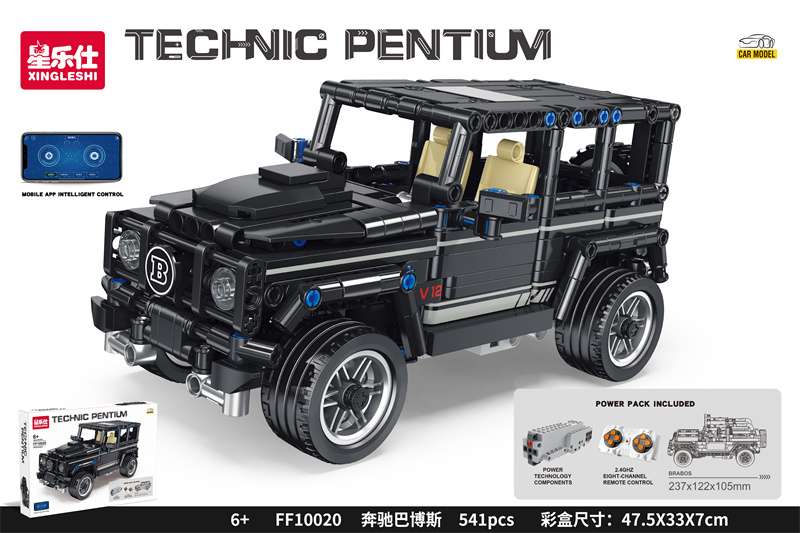 Yiwu City Beautiful Special Toy New Lego Building Blocks Puzzle Diy Mercedes-Benz Babos
