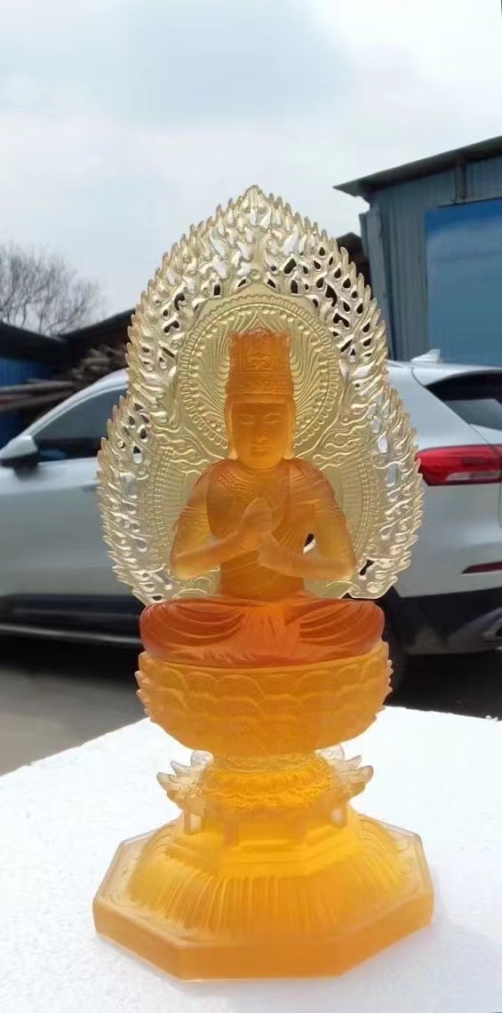 Yiwu Hellian Cultural Products Co., Ltd. Glass Boutique Series Of The God Of Wealth, Can Be Worshipped At Home 008 13