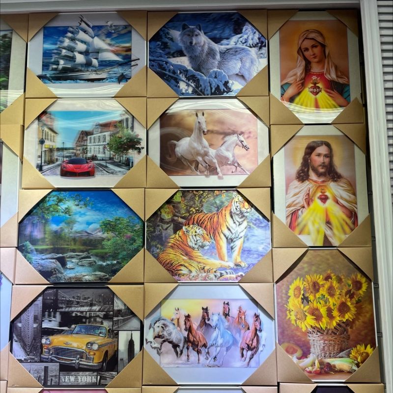 5D three-dimensional decorative painting Specification image