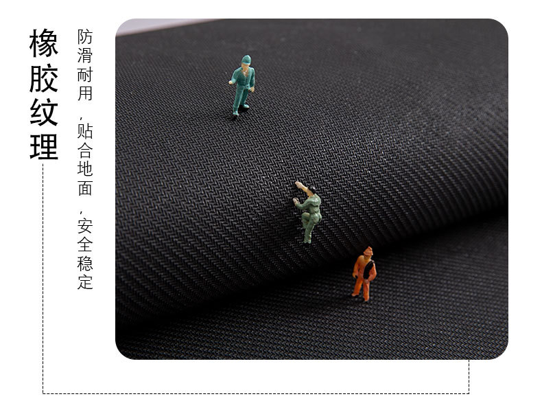 千思亚麻橡胶吸水地垫卧室入户门口地垫厨房进门垫浴室垫防滑脚垫批发详情7