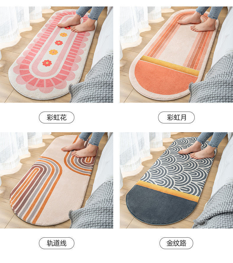 千思家用门口入户门垫卧室地毯床边毯客厅浴室防滑吸水地垫飘窗亲肤垫详情16