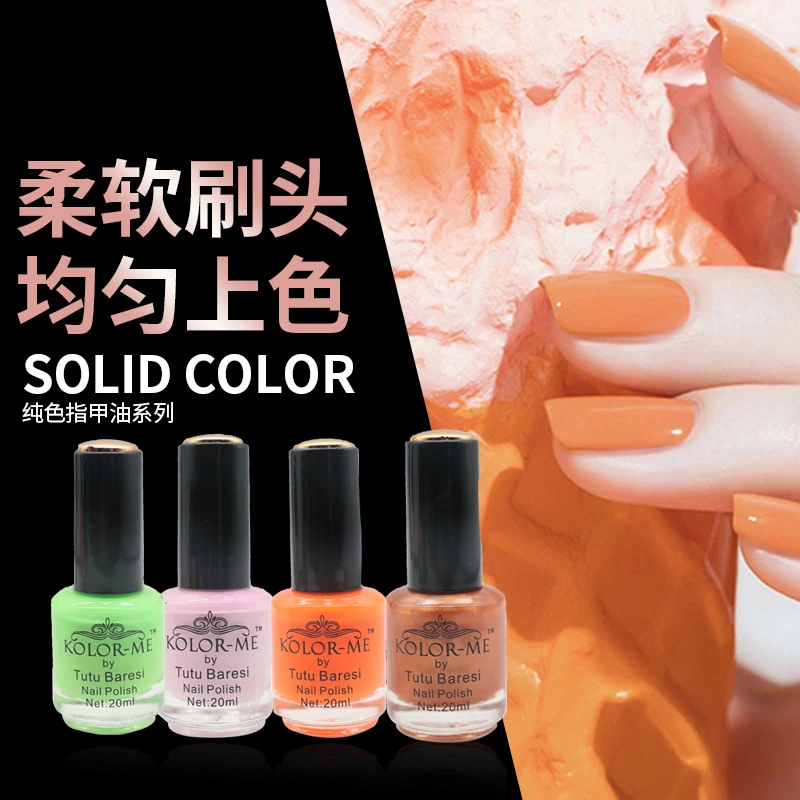 2021 new ins New Morandi color nail polish Oil Free toenail oil Yiwu Nail Products thumbnail