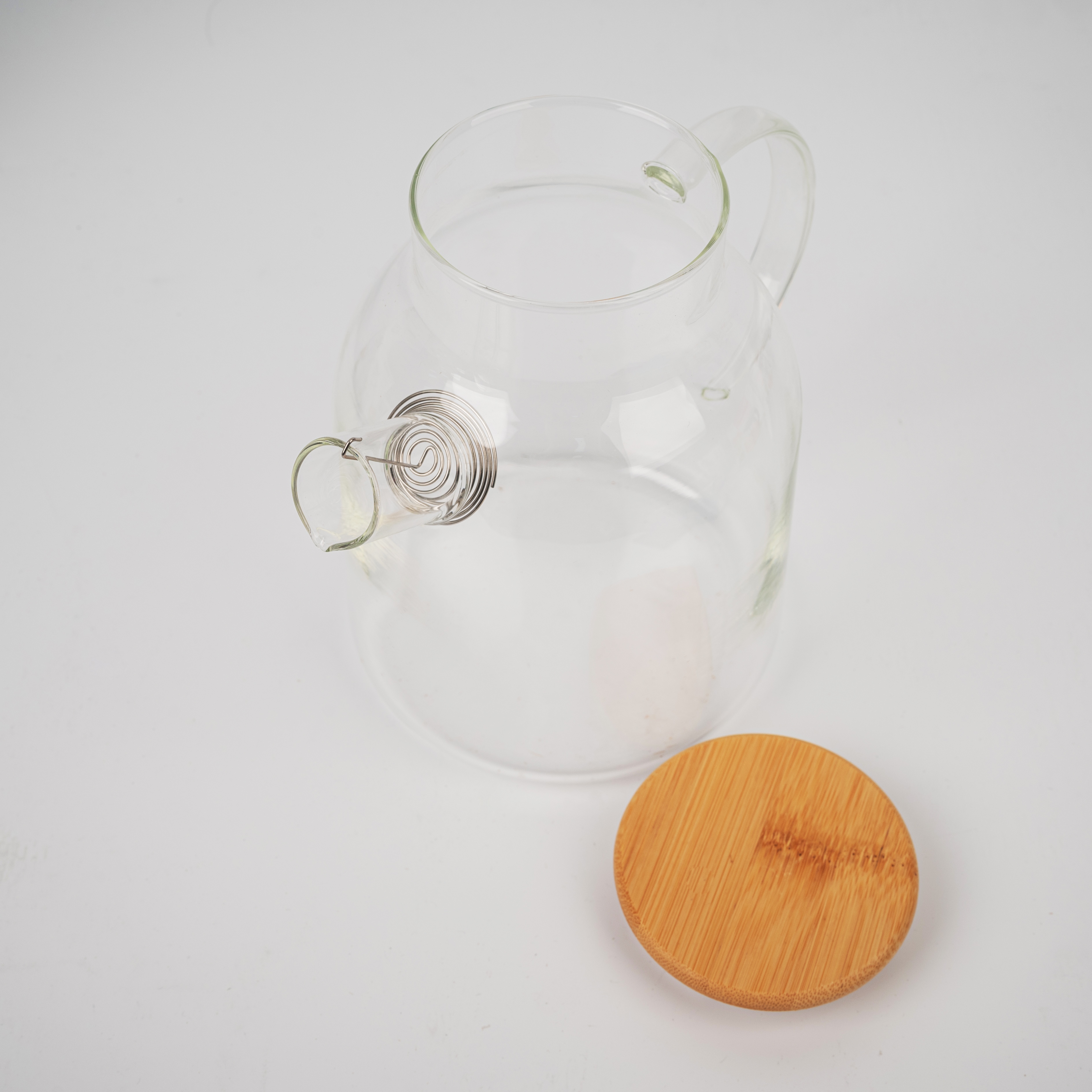 Glass teapot lemon kettle Glass kettle 1000ml, 1200ml, 1500ml, 1800ml kettle Specification drawing