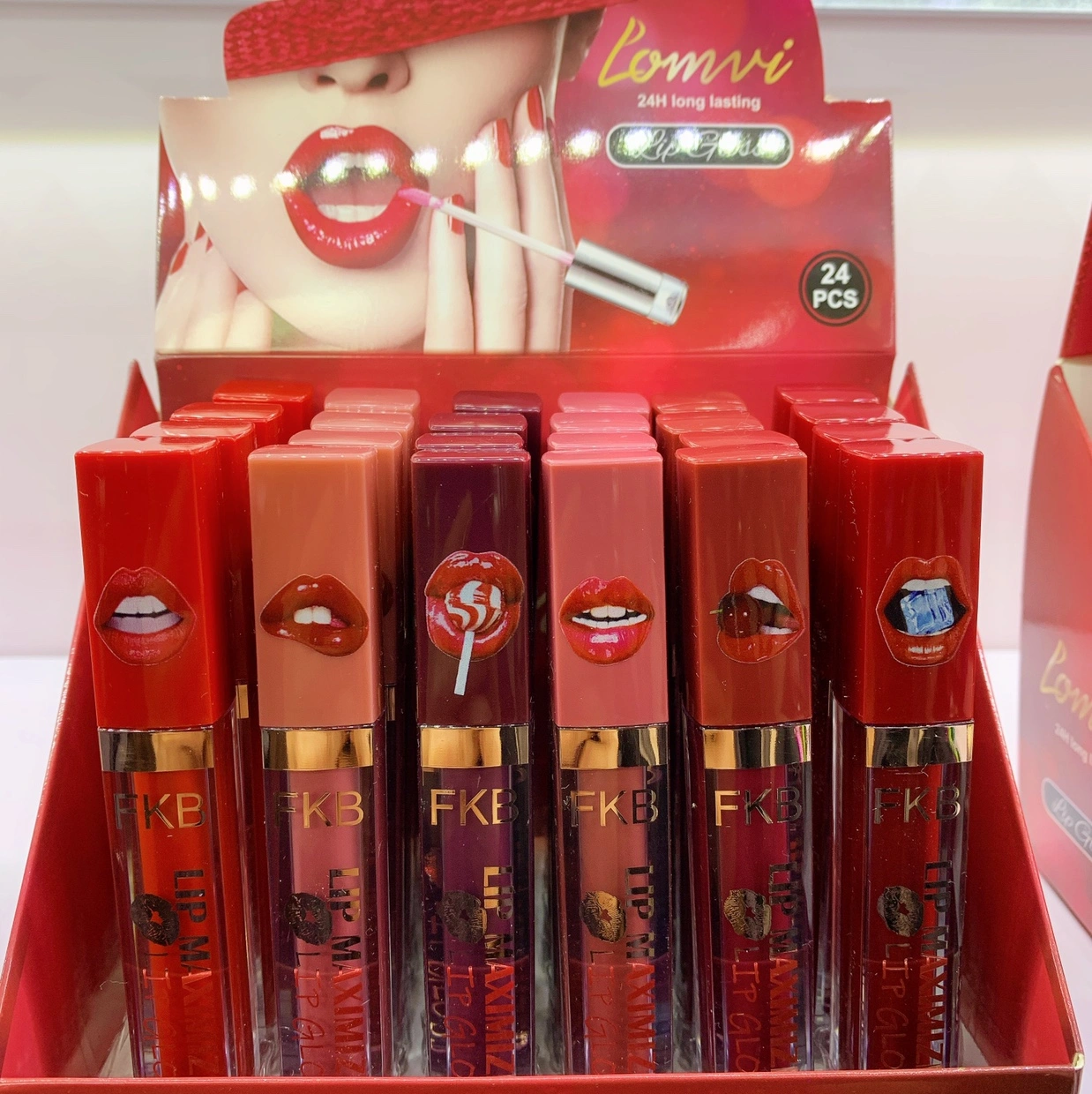 FKB factory direct matte lip gloss lasting non stick cup without fading matte lip gloss wholesale foreign trade thumbnail