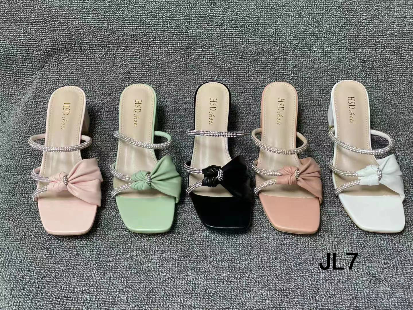 Fashion fashion temperament high heels slippers female summer wear new fashion shoes to wear fashion shoes can be customized