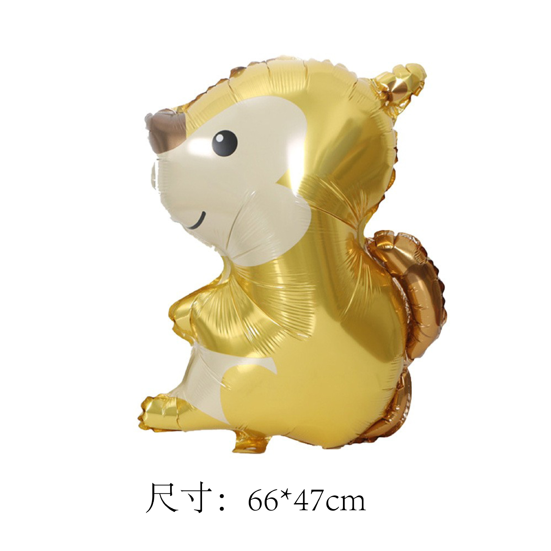 Cross-border aluminum film balloons, maple leaf squirrels, Thanksgiving party decoration, birthday balloon arrangement, wholesale, street vending pic 4