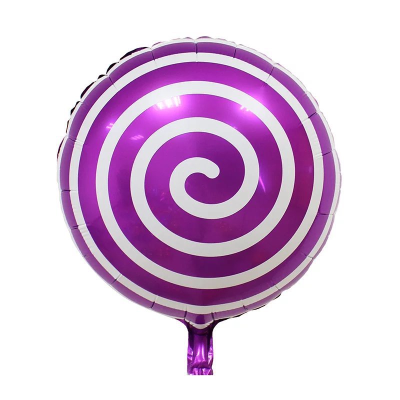 18-inch round lollipop aluminum foil balloon wedding birthday wholesale day party festival decoration windmill aluminum foil balloon pic 8