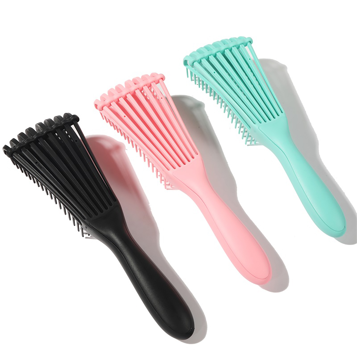 Eight-clawed comb, massage comb, hair comb, smooth hair, breathable rib comb, air fluffy comb Item Picture