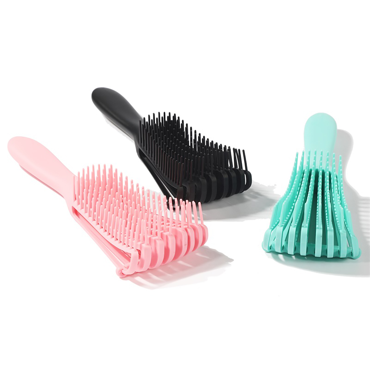 Eight-clawed comb, massage comb, hair comb, smooth hair, breathable rib comb, air fluffy comb pic 5