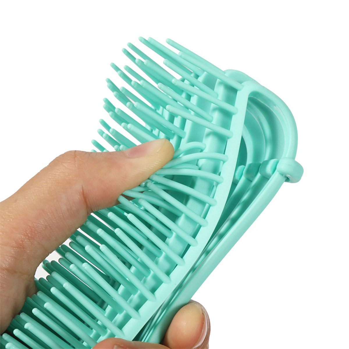 Eight-clawed comb, massage comb, hair comb, smooth hair, breathable rib comb, air fluffy comb Specification image
