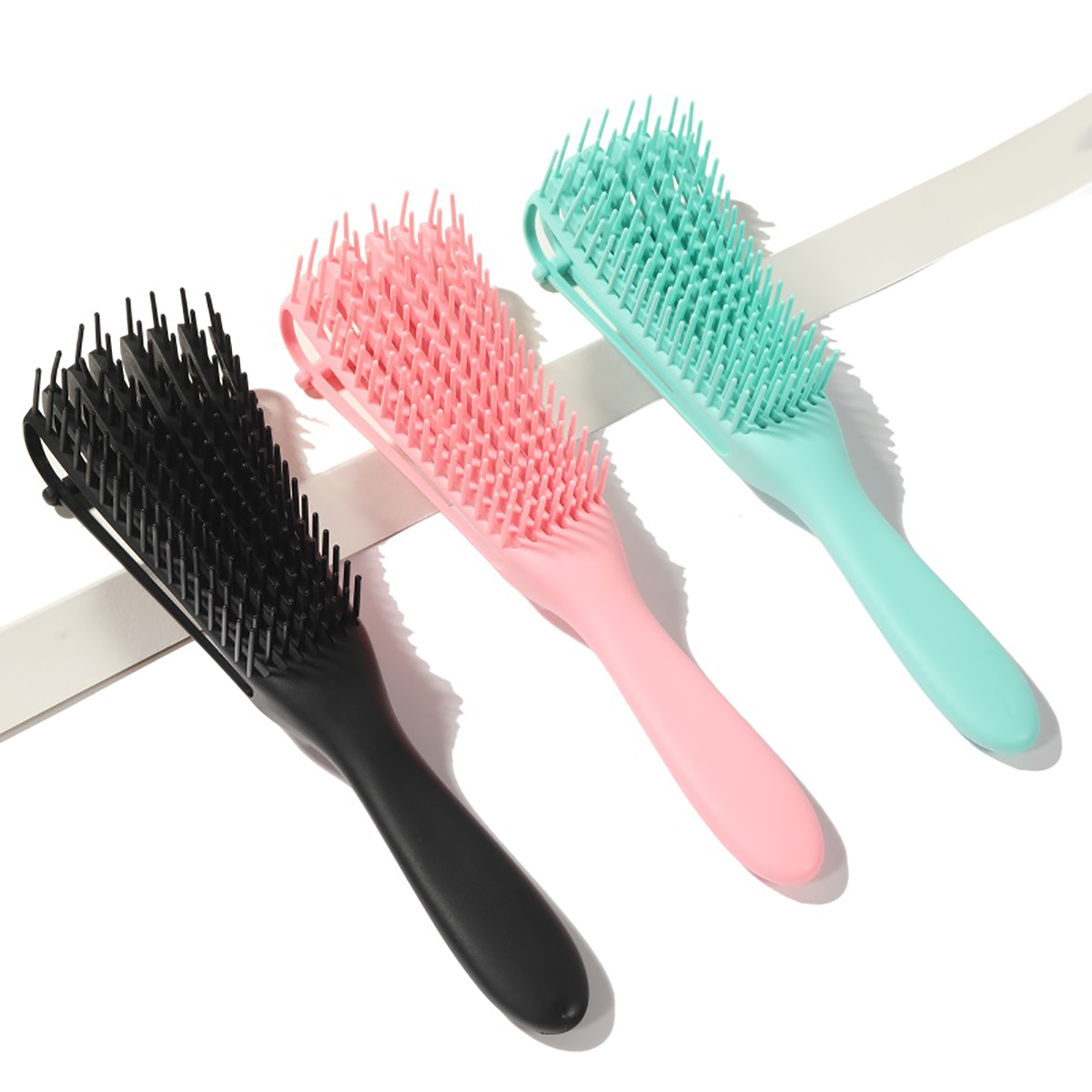 八爪梳按摩梳美发梳顺发透气排骨梳空气蓬松梳子