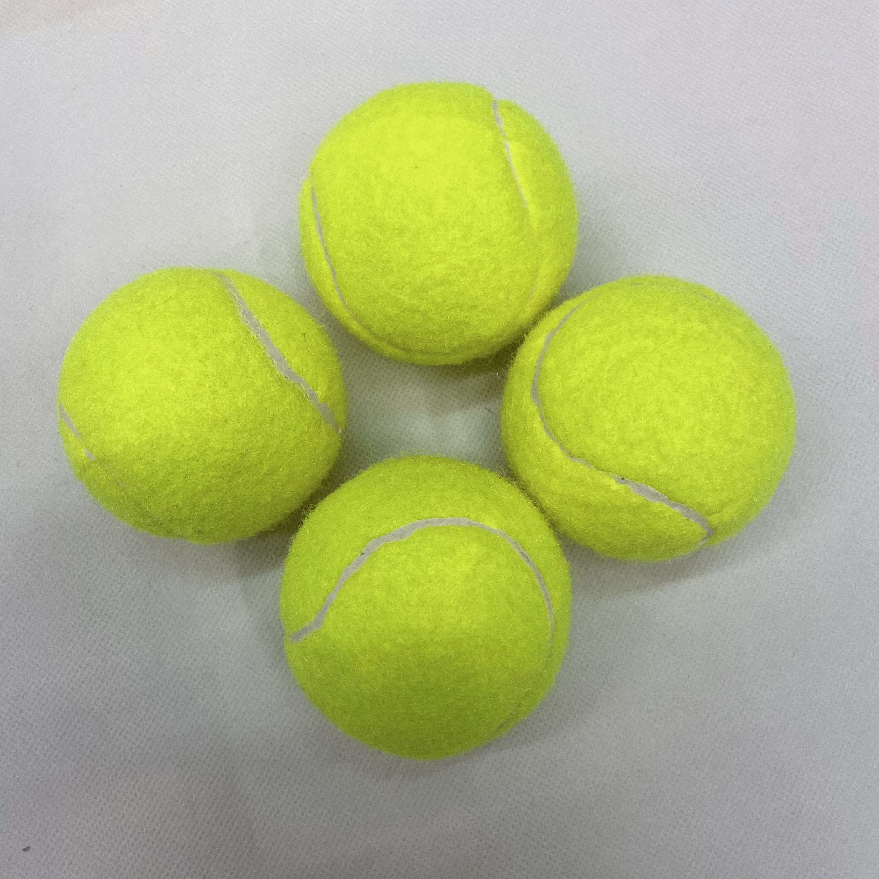 工厂直销训练比赛网球黄色/黑色/蓝色/红色/粉色网球tennis ball详情4