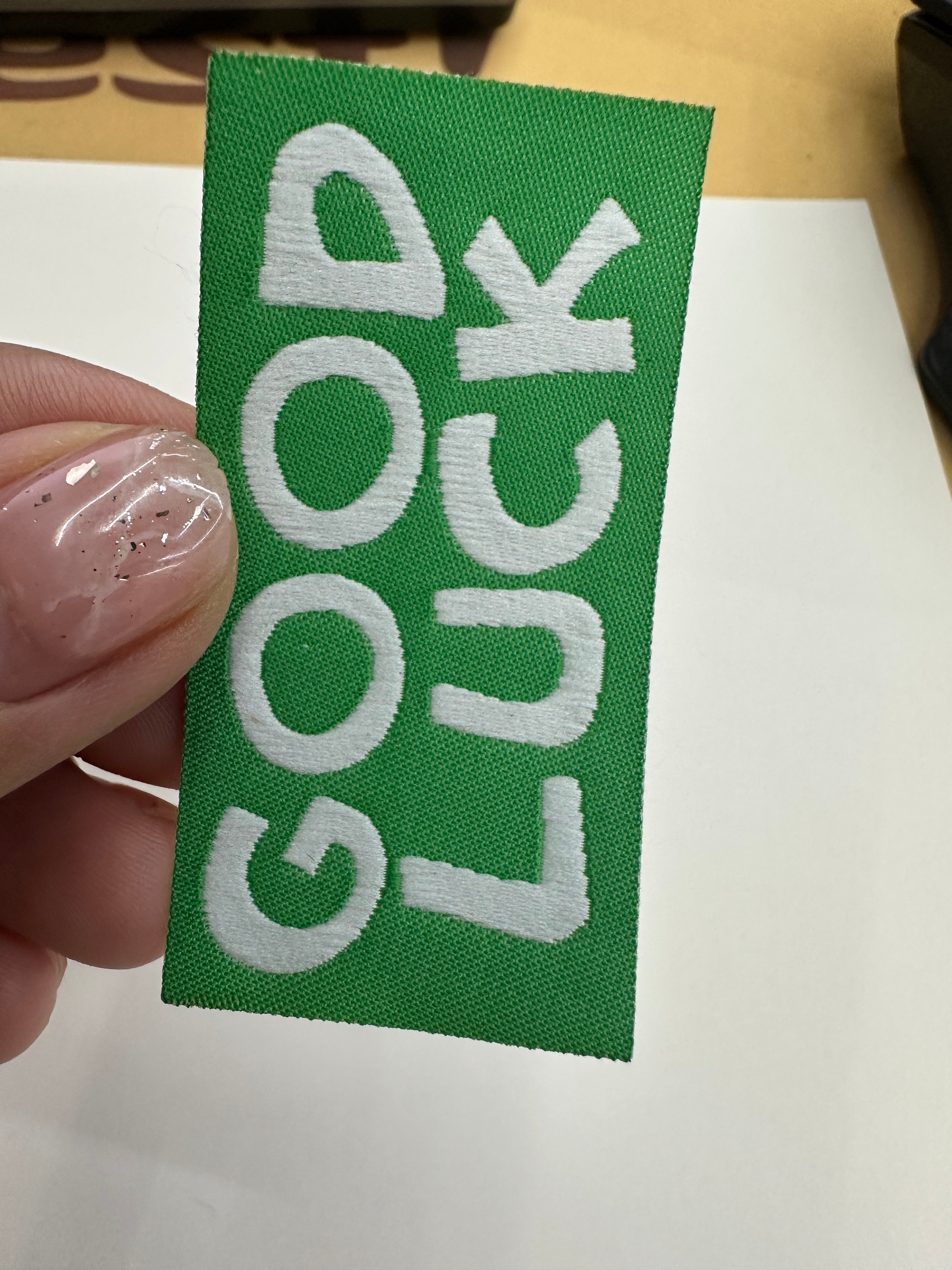 Good Luck Is Often Accompanied By A Logo details Picture