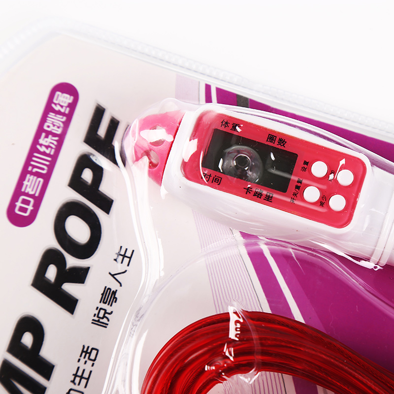 Skip Rope Skip Rope Electronic Counting Skip Rope Adult Fitness Men's And Women's Sports Equipment Skip Rope Application Scenario