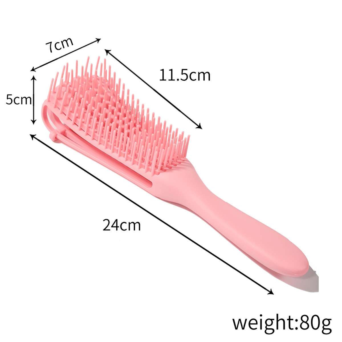 Eight-clawed comb, massage comb, hair comb, smooth hair, breathable rib comb, air fluffy comb pic 1