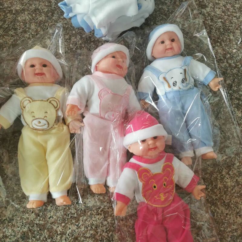 48cm Laughing Doll Vinyl doll four-color bestseller toy music plush electric Specification image