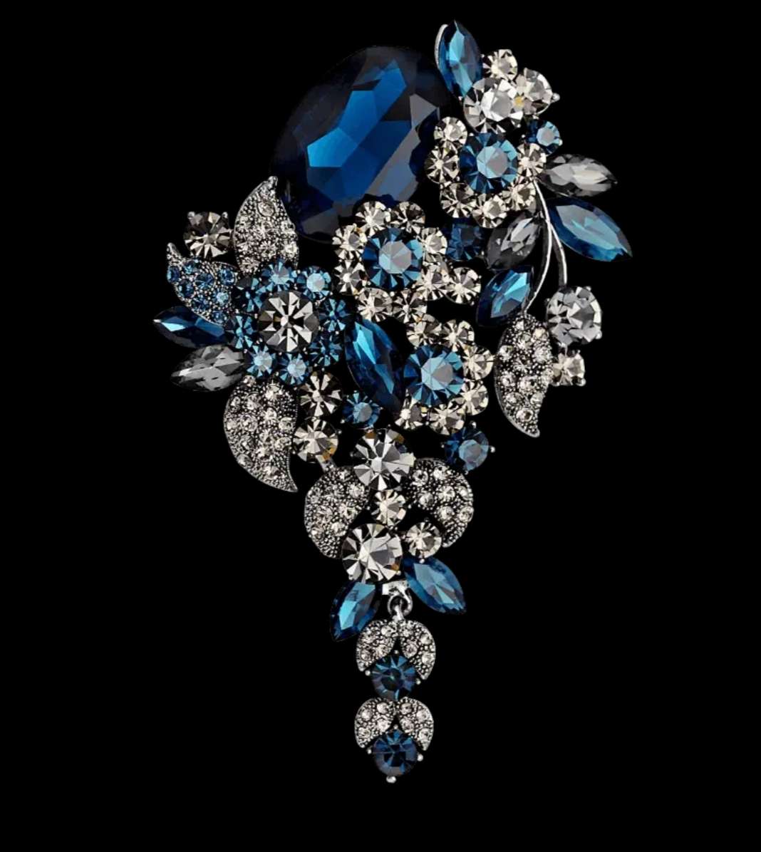 Trend Brooch Corsage Premium Women Atmospheric Luxury design sense Crystal vintage coat suit premium sense pin buckle accessories