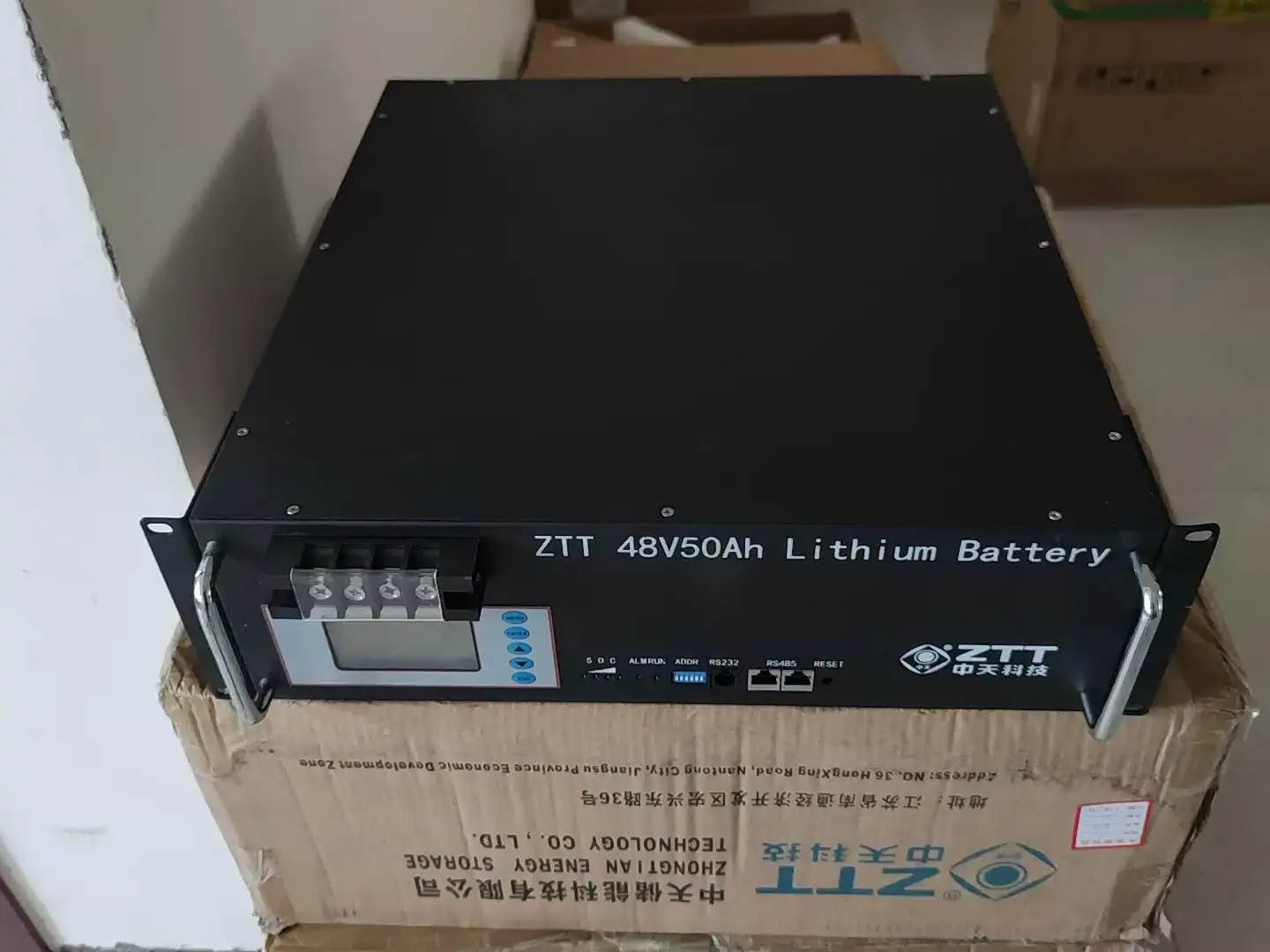 New ZTT 48V50Ah Lithium Battery Lithium iron phosphate battery