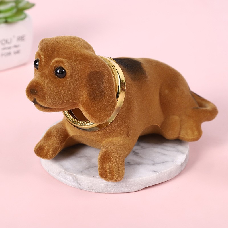 汽车摇头狗摆件 车载摆件摇头狗汽车 摇头狗仿真摇头狗摆饰                                详情2