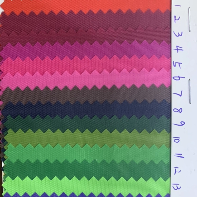 厂家直销热销新款牛津布11号网纹大量现货，高中低档箱包沙发鞋材面料细节图