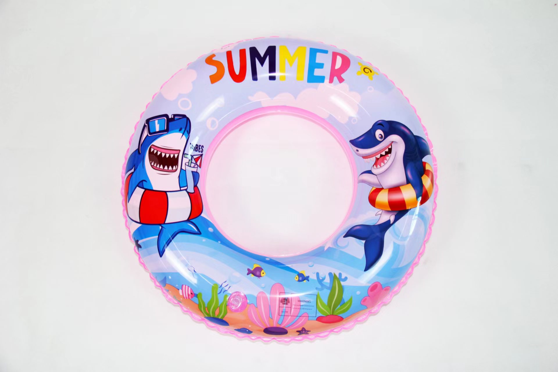 Rainbow rain manufacturers direct sales of new shark swimming ring 1 Specification drawing