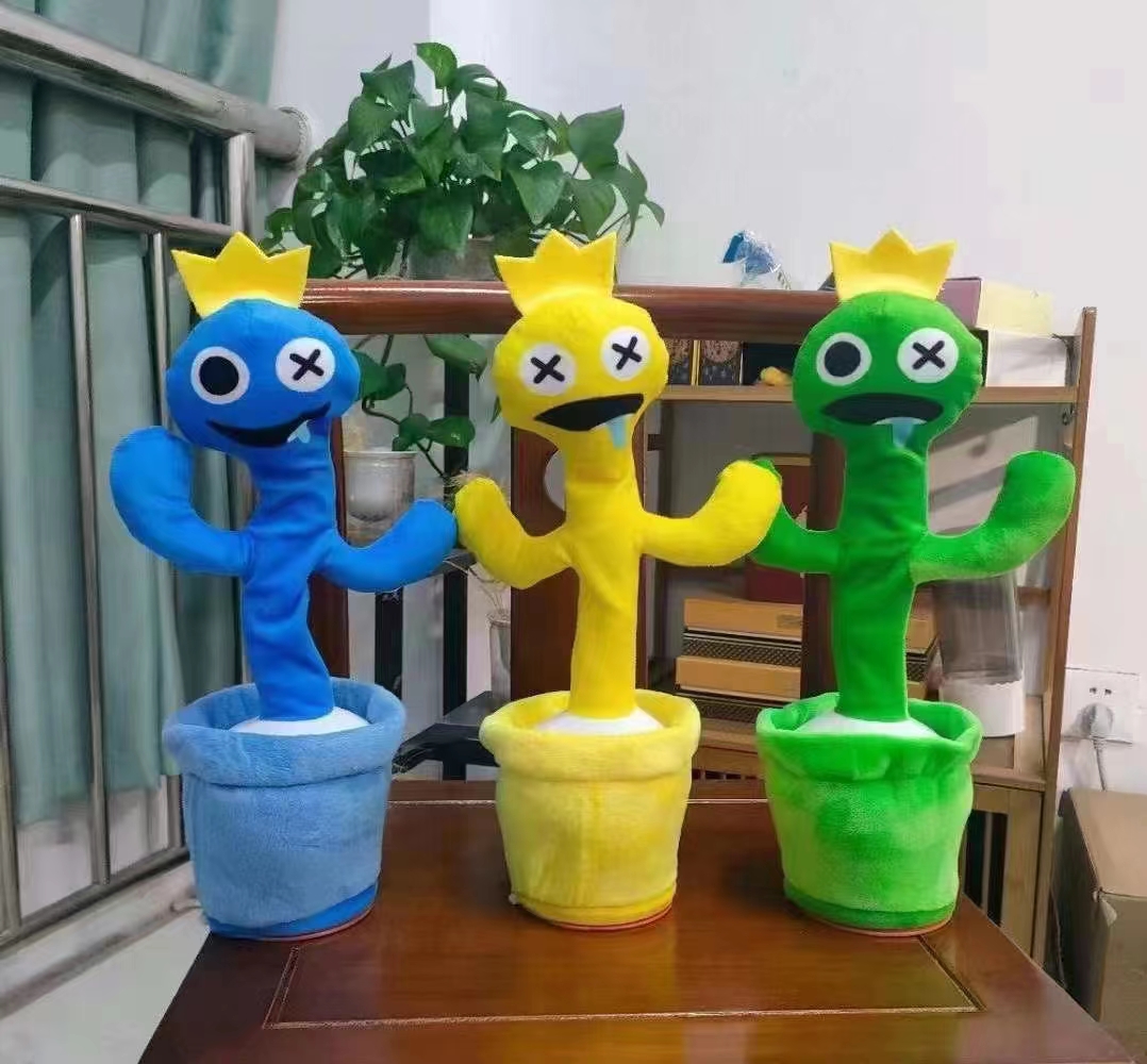 The best-selling electric toy, the cactus mouth-watering monster, twists its battery
