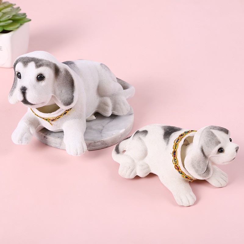 汽车摇头狗摆件 车载用品摇头狗汽车 摇头狗仿真摇头狗摆饰摇头狗详情4