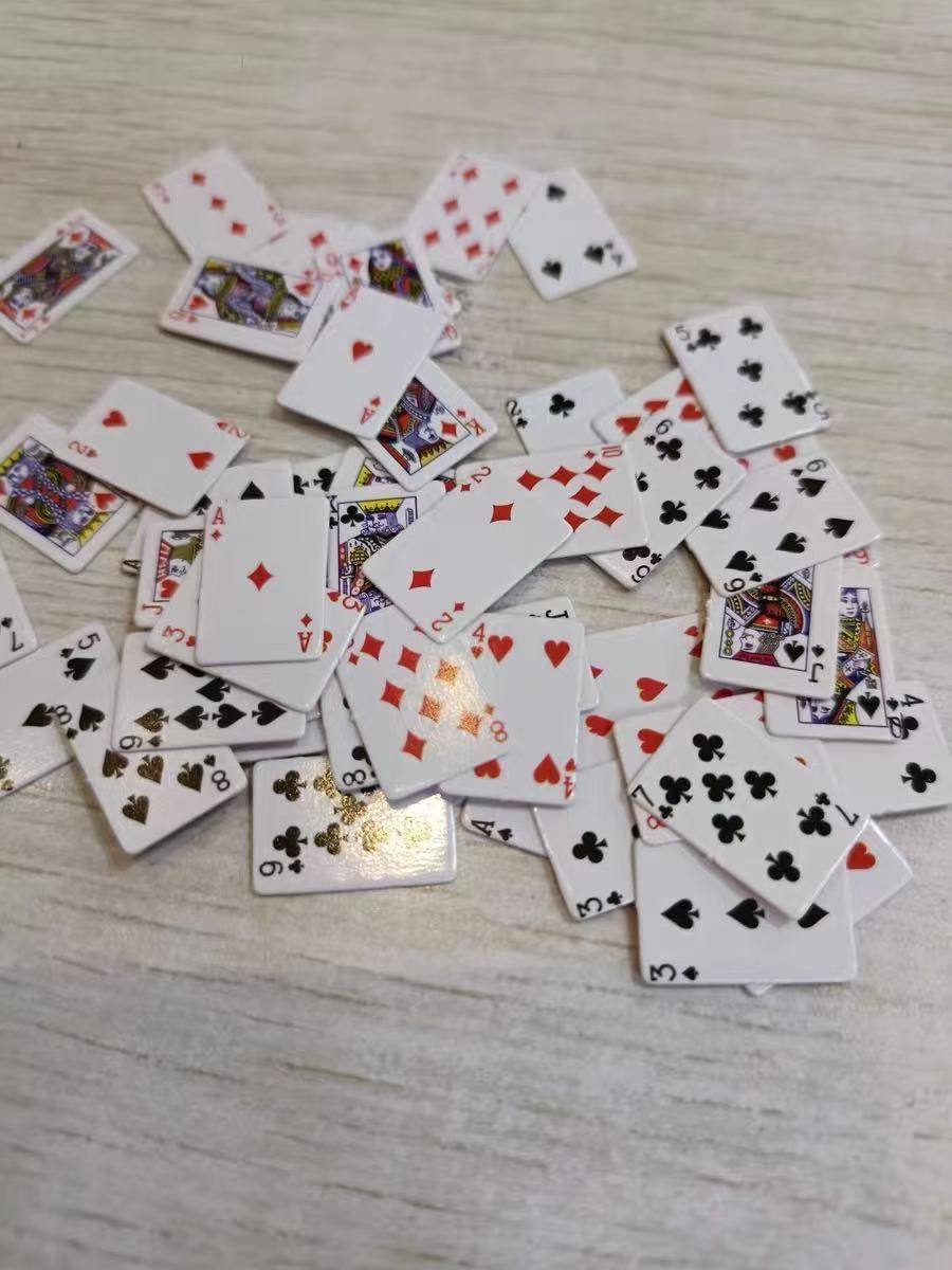 有趣迷你小扑克牌 手指迷你旅行打牌 超小可爱 袖珍拇指 宿舍扑克详情5