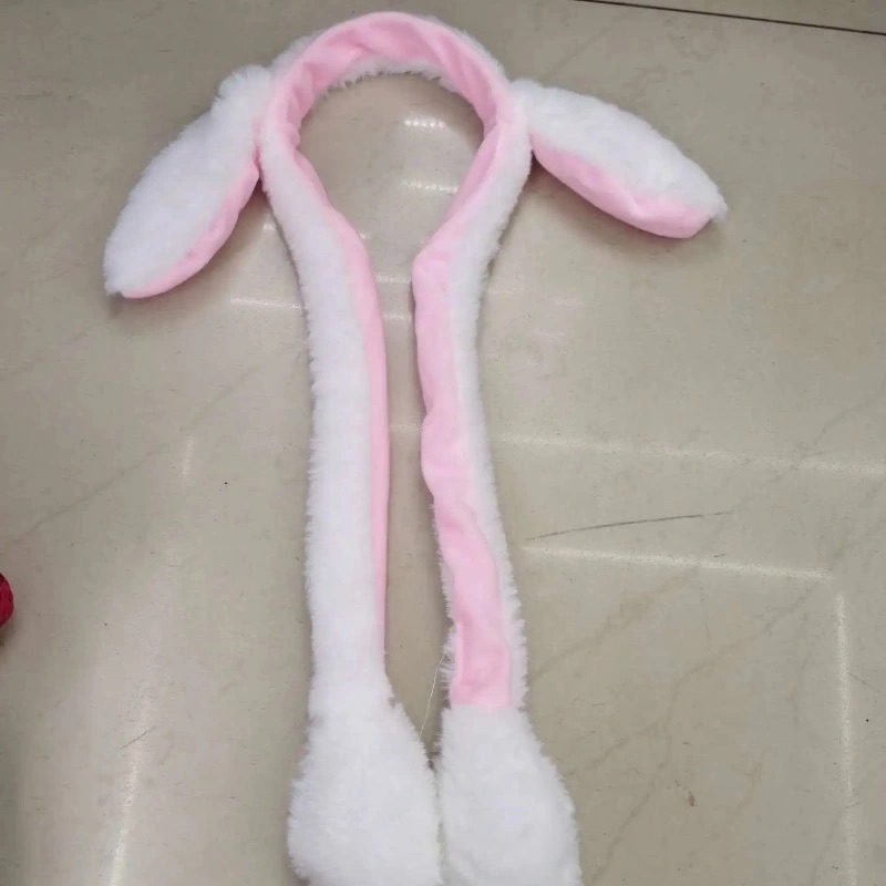 Xinqiqu 1168 New style Douyin luminous headband Rabbit Ears, popular headwear for women, Korean-style pearl headband with light detail image 7