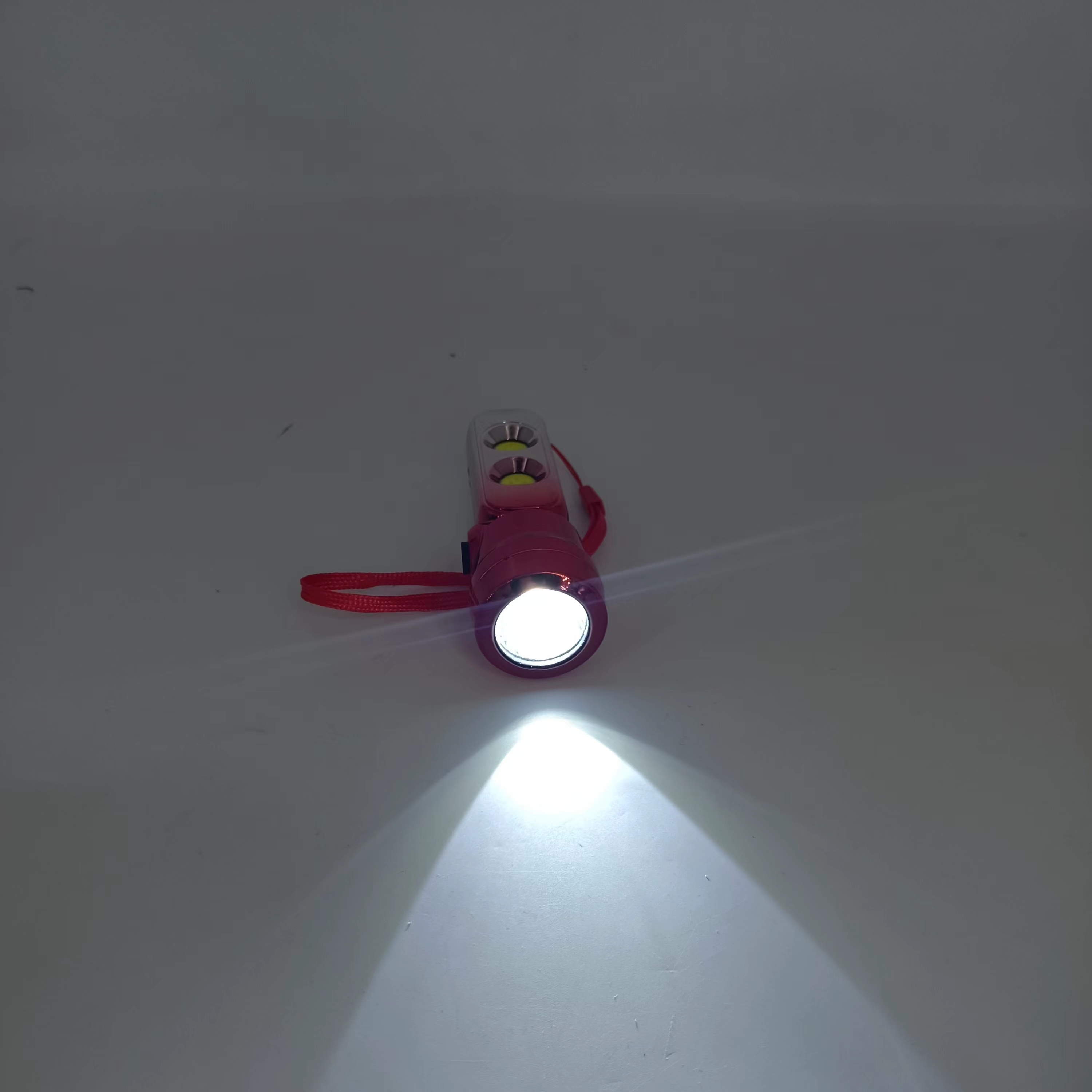 Usb Rechargeable Home Dormitory Mini Ultra Bright Light Portable Small Flashlight Application Scenario