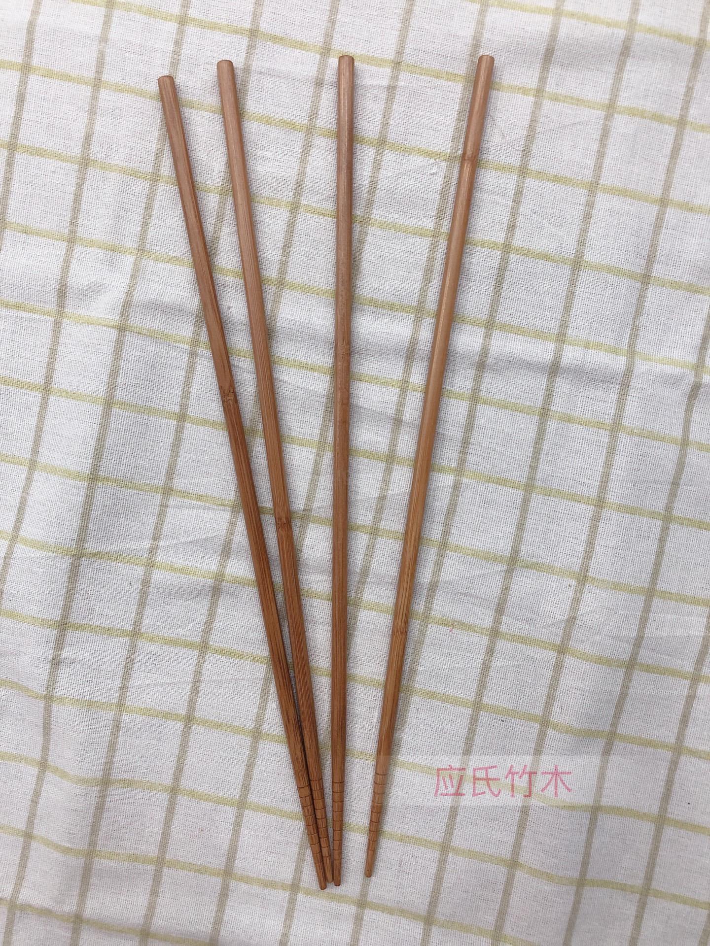 火锅筷子捞面油炸加长筷子家用商用筷 竹筷子批发碳化公筷 长筷36CM详情4