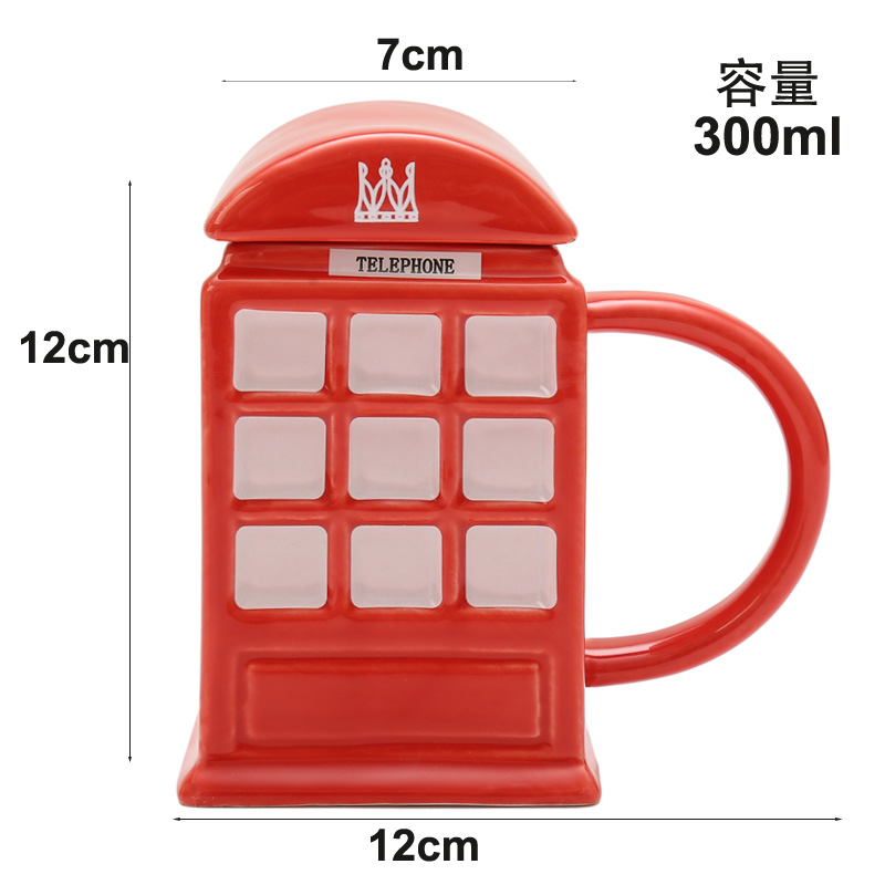 Mug Uk Doctor Who Around Creative Mug Tardis Ceramic Cup Coffee Cup For Male And Female Friends details Picture