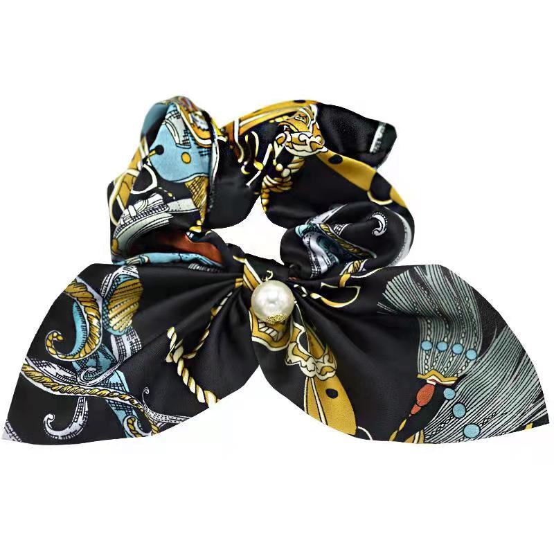 Duck Bow Clip Korean Wig Bow Cute Children's Headwear Set 23 Application Scenario