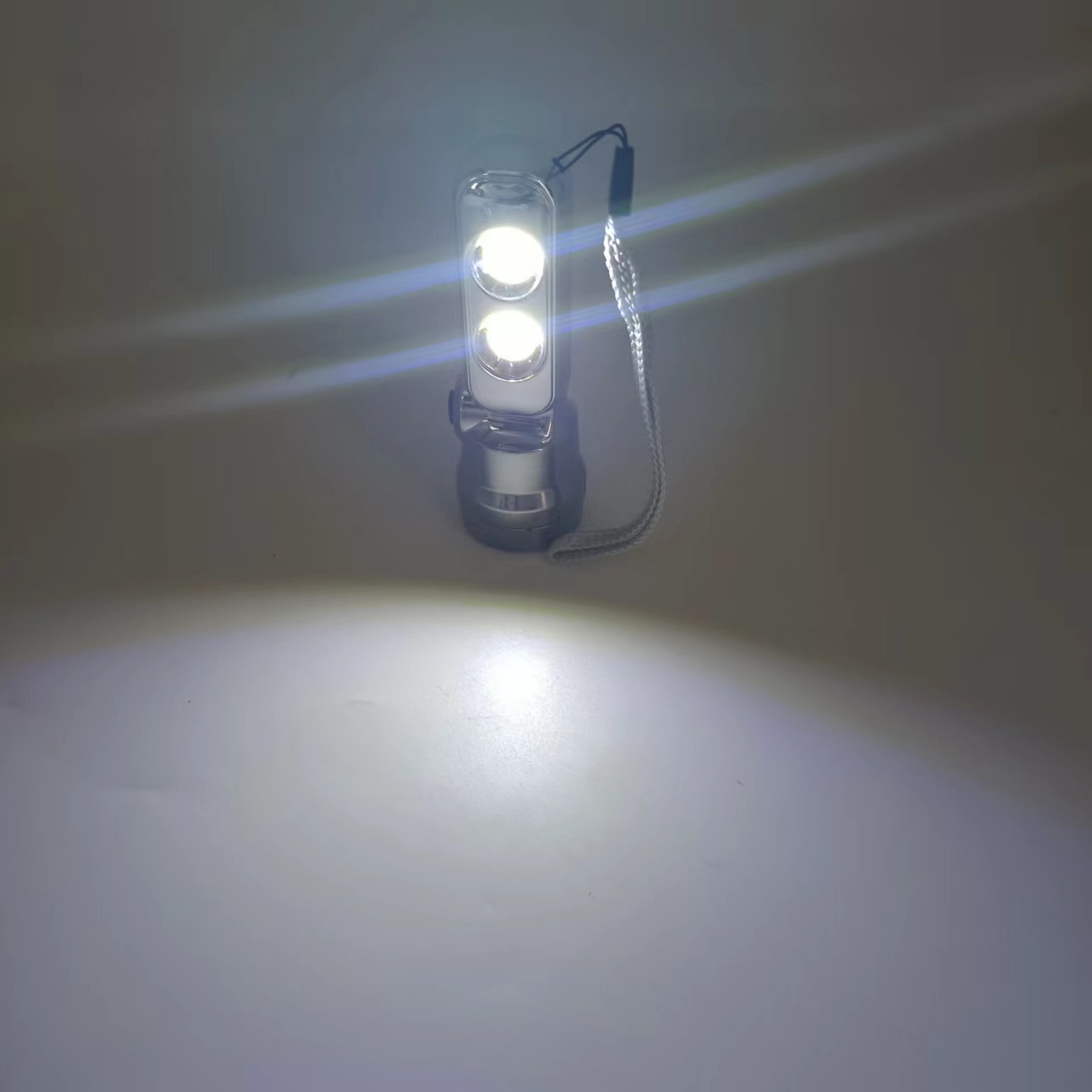 Usb Rechargeable Home Dormitory Mini Ultra Bright Light Portable Small Flashlight Item Picture