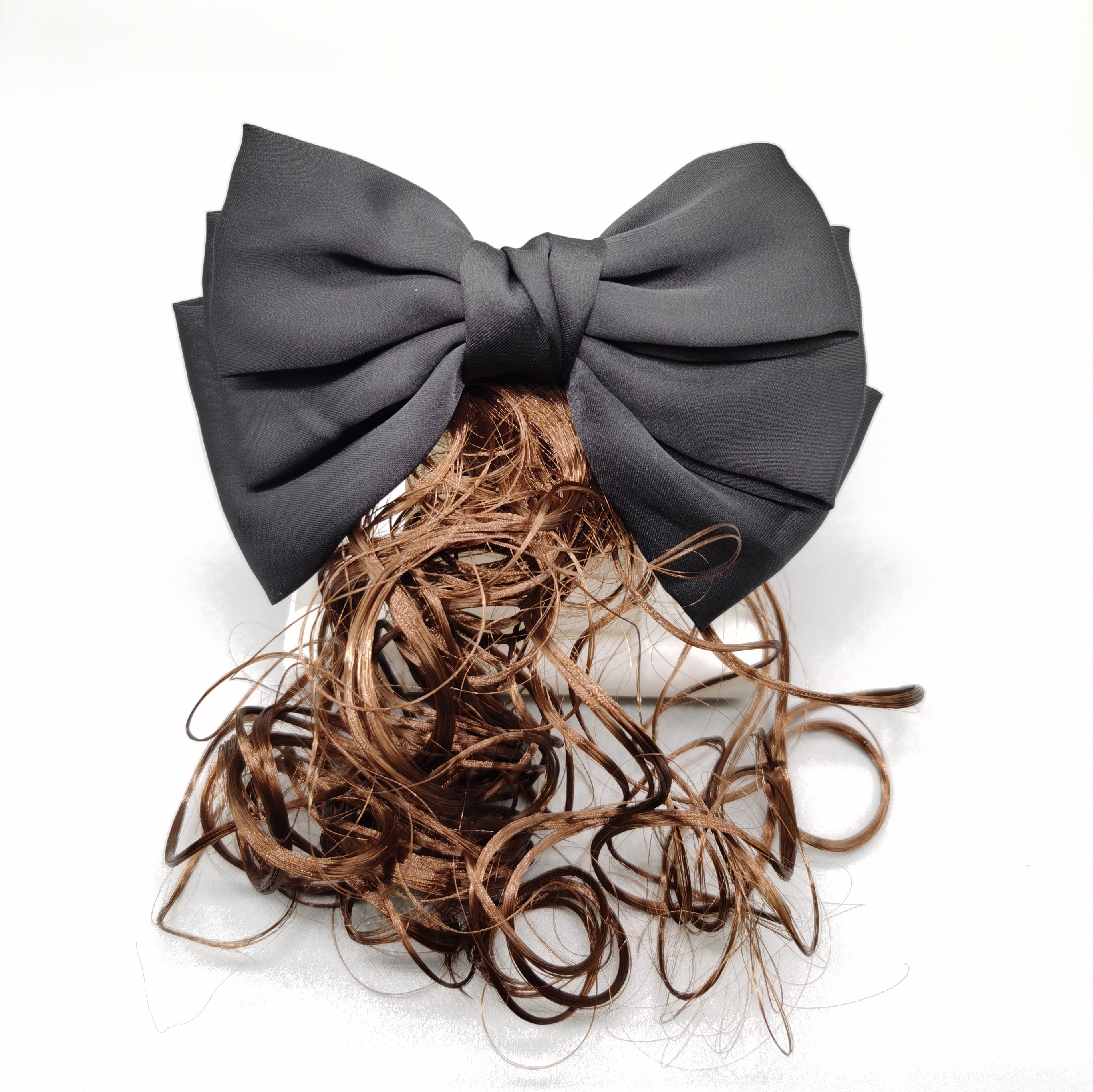 Duck Bow Clip Korean Wig Bow Cute Children's Headwear Set 15 Application Scenario