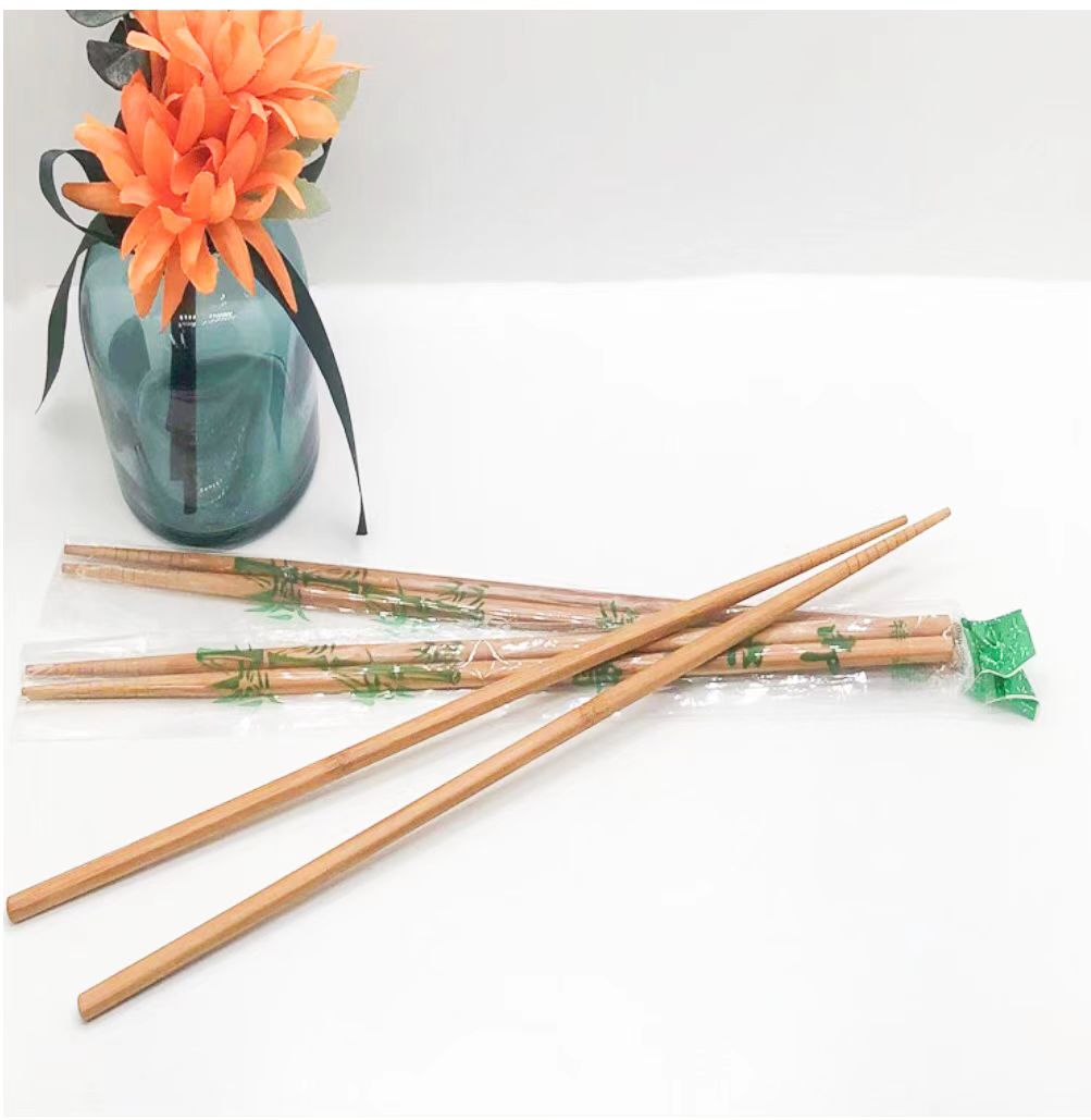 Hot pot chopsticks Lo mian fried chopsticks extended chopsticks household commercial chopsticks bamboo chopsticks wholesale carbonized chopsticks long chopsticks 36CM thumbnail