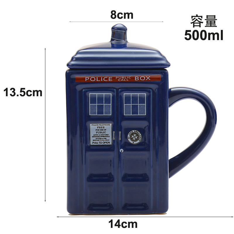 mug英国Doctor Who周边创意mug塔迪斯陶瓷杯咖啡杯子送男女友详情3