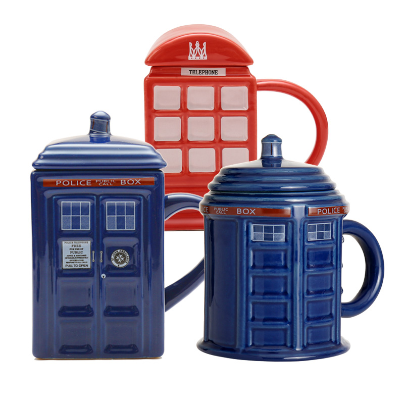 Mug Uk Doctor Who Around Creative Mug Tardis Ceramic Cup Coffee Cup For Male And Female Friends