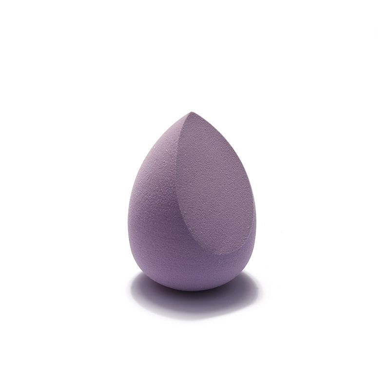 Egg Case Powder Puff With Cut Face Beauty Egg Case Makeup Egg Diagonal Cut Super Soft No Powder Dry And Wet Wholesale Vitality Orange details Picture