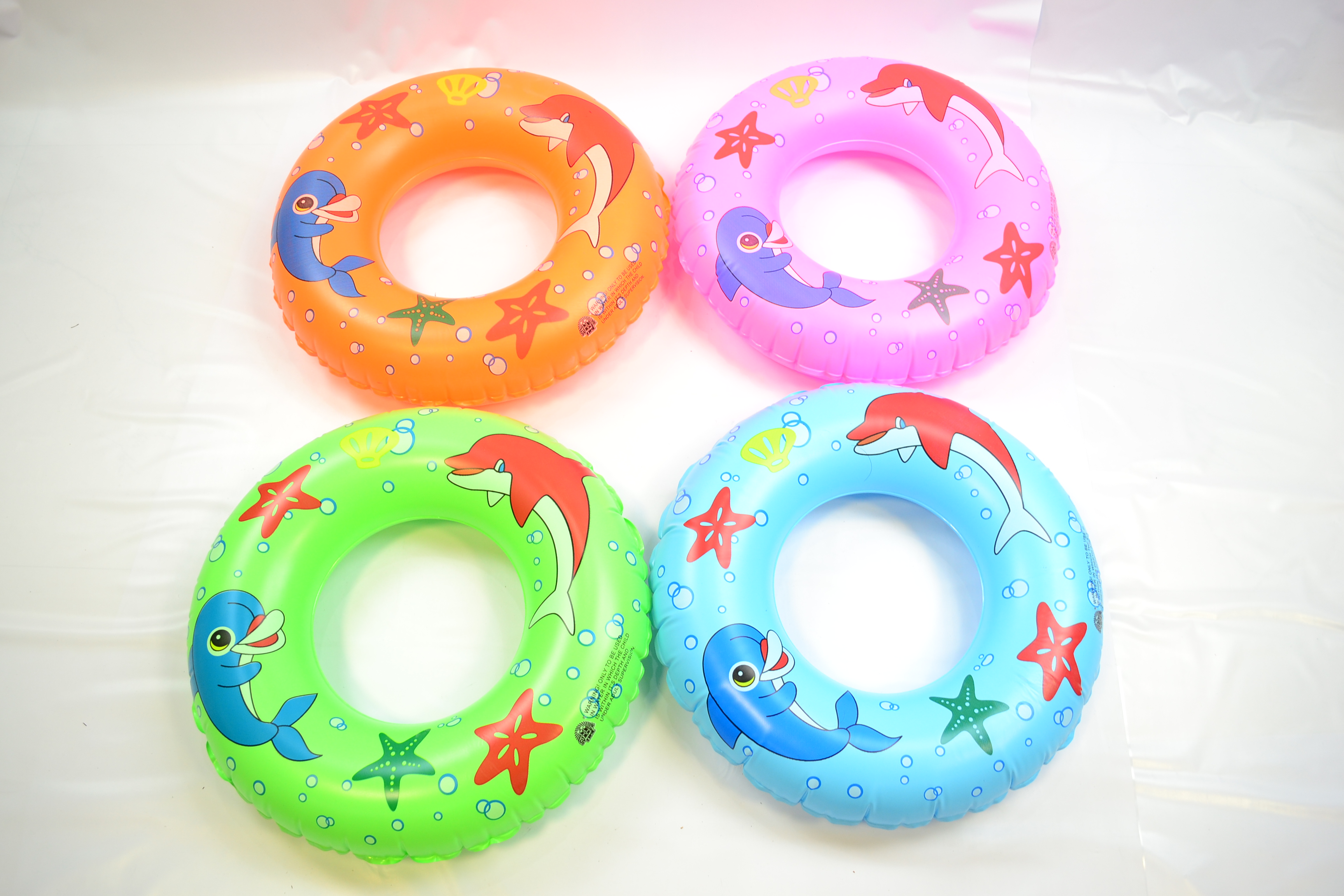 Rainbow rain classic Marine mote swimming ring manufacturers direct sales full figure