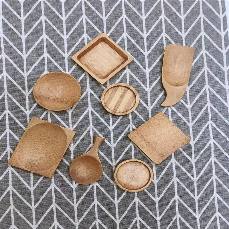 Saucer, cup holder, flowerpot, jam spoon, bamboo spoon, tea spoon, square plate, medicine spoon, tea milk powder spoon, teaspoon thumbnail
