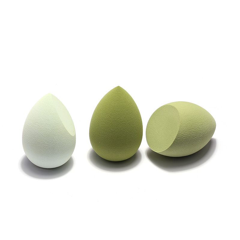 Egg Case Powder Puff With Cut Face Beauty Egg Case Makeup Egg Diagonal Cut Super Soft No Powder Dry And Wet Wholesale Vitality Orange Specification drawing